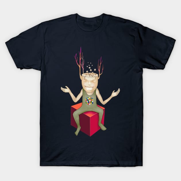 Stump man : Clever T-Shirt by Deeprootsbkk